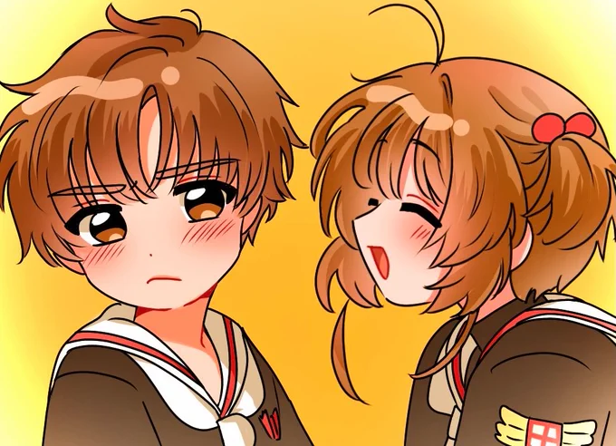 しゃおさく#ccさくら #カードキャプターさくら 