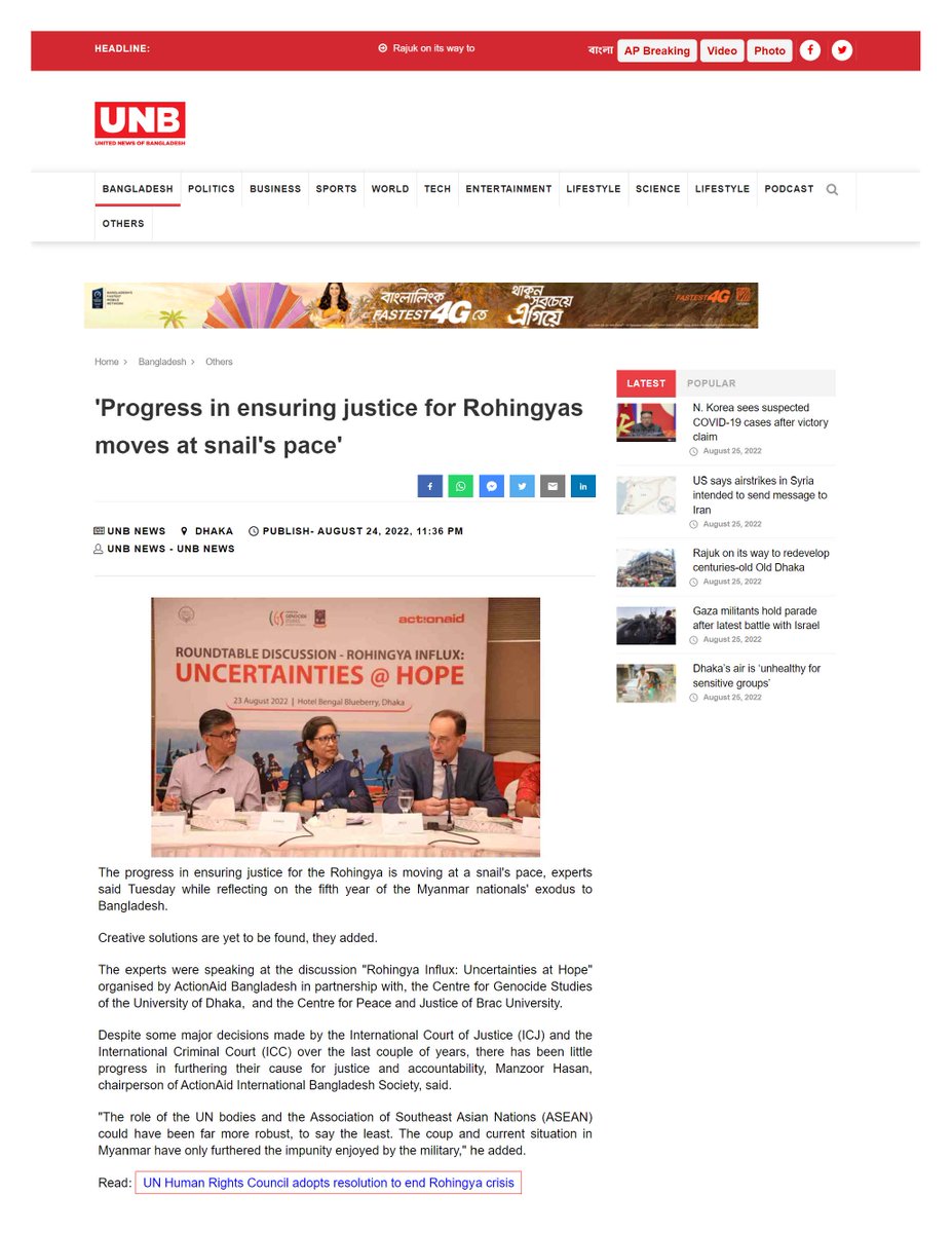 cpj_bracu's tweet photo. It's been 5 years since the Rohingyas first came to Bangladesh and the future is still uncertain as to when they can go back to their homeland.
Roundtable on "“Rohingya Influx: Uncertainties at Hope”.
#RohingyaInflux #5thYears #Refugee #CPJBracU https://t.co/hgT5iHo9eg