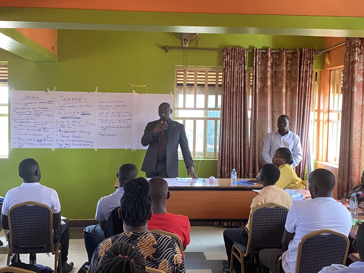VPKalibbala's tweet photo. @baguma_filbert General Secretary @UNATU_ORG joined us for the training of Assessors in Wakiso thanked them for accepting to take part in the #ALiVEUG and he wishes them the best as they start the assessment tomorrow. #LifeSkillsAssessment https://t.co/07C9SG3OyA