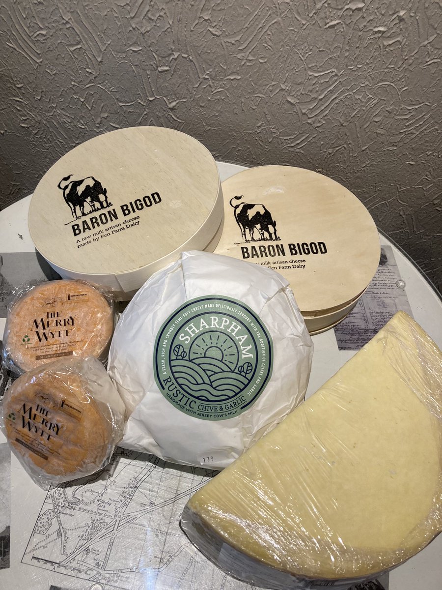 Cheese delivery ready for the bank holiday weekend! 🧀 #cheeselover #shoplocal #loveashby