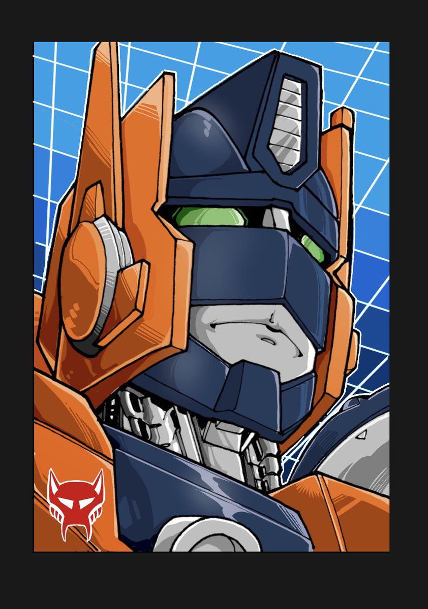 inkerguy's tweet photo. Optimal Optimus digi sketchcard 🙂 #Transformers #optimaloptimus #digitalart https://t.co/0PLqUYmnt0