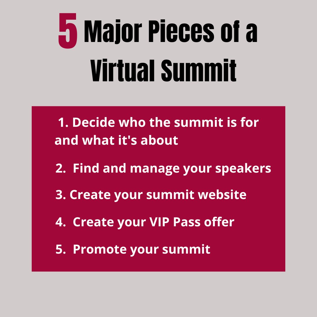 Ruma__Akter's tweet photo. 👩‍💻A virtual summit can be a lot to wrap your head around. If you're feeling a little uncertain or overwhelmed, know that it's totally okay! Here's a quick overview of the 5 major pieces that go into hosting a virtual summit.
Visit👉https://t.co/gRT7EMjkOV
#socialmediamarketing https://t.co/p1c9dC8zX4