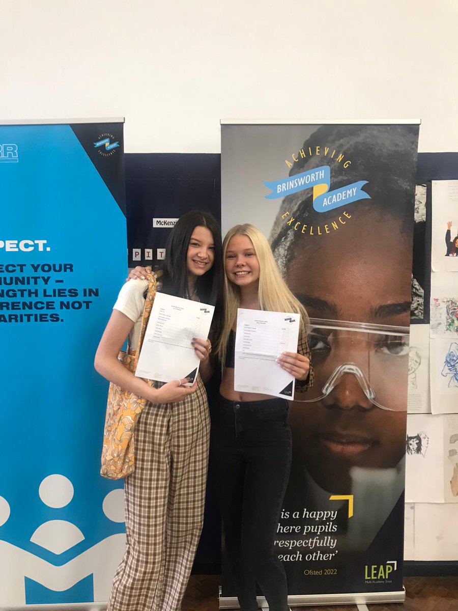 BrinsworthAcad1's tweet photo. We couldn't be more proud of our Year 11 students. They have done so well and it was great to see their reactions this morning and hear about their next steps. #TeamBrinsworth #AchievingExcellence https://t.co/3ShKkO9ima