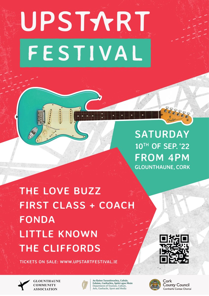UpstartFestival's tweet photo. Just over 2⃣ weeks to go to UPSTART FESTIVAL ⚡️
Super excited to bring these 5 bands together on Sept 10th!

Tickets ⏩ https://t.co/liOusZ6nEJ
Info ⏩ https://t.co/zaB9XtOeCY https://t.co/WWZXVErQWp