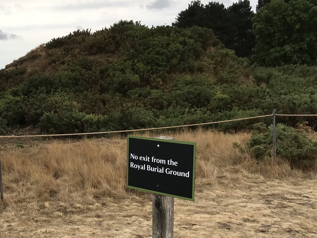 Warning. It’s a one way ticket for eternity here at @NT_SuttonHoo