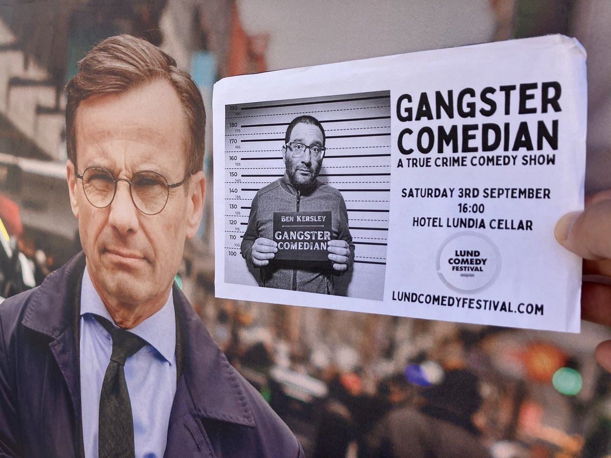 BenKersley's tweet photo. Ulf knows. #gangstercomedian https://t.co/PAlJkmWmQt