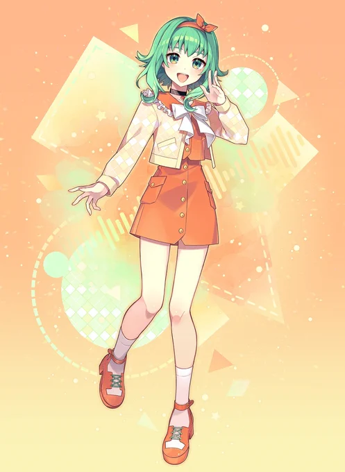 9月16日発売の音声作成ソフト「A.I.VOICE GUMI」GUMIちゃんのデザインとパッケージイラストを担当させていただいております…!ぜひ新たな装いの彼女とお話を楽しんでいただけると嬉しいです(予約特典のアクスタとクリアファイルがもらえるのは8月31日まで!) 