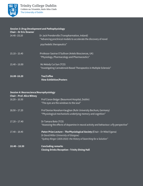 Mark Cunningham (@markcnewry) on Twitter photo ONE WEEK TO GO! Make sure to register (tinyurl.com/2p9yx5s6) for <a href="/TCDPhysiology/">TCDPhysiology</a> centenary symposium. A fantastic line up of internal and external speakers covering all aspects of physiology <a href="/ThePhySoc/">The Physiological Society</a> <a href="/tcddublin/">Trinity College Dublin</a> <a href="/TrinityMed1/">School of Medicine, Trinity College Dublin</a> <a href="/TCDTMI/">TTMI - Trinity Translational Medicine Institute</a> <a href="/TCINeuroscience/">Institute of Neuroscience, Trinity College (TCIN)</a> ONE WEEK TO GO! Make sure to register (tinyurl.com/2p9yx5s6) for <a href="/TCDPhysiology/">TCDPhysiology</a> centenary symposium. A fantastic line up of internal and external speakers covering all aspects of physiology <a href="/ThePhySoc/">The Physiological Society</a> <a href="/tcddublin/">Trinity College Dublin</a> <a href="/TrinityMed1/">School of Medicine, Trinity College Dublin</a> <a href="/TCDTMI/">TTMI - Trinity Translational Medicine Institute</a> <a href="/TCINeuroscience/">Institute of Neuroscience, Trinity College (TCIN)</a>