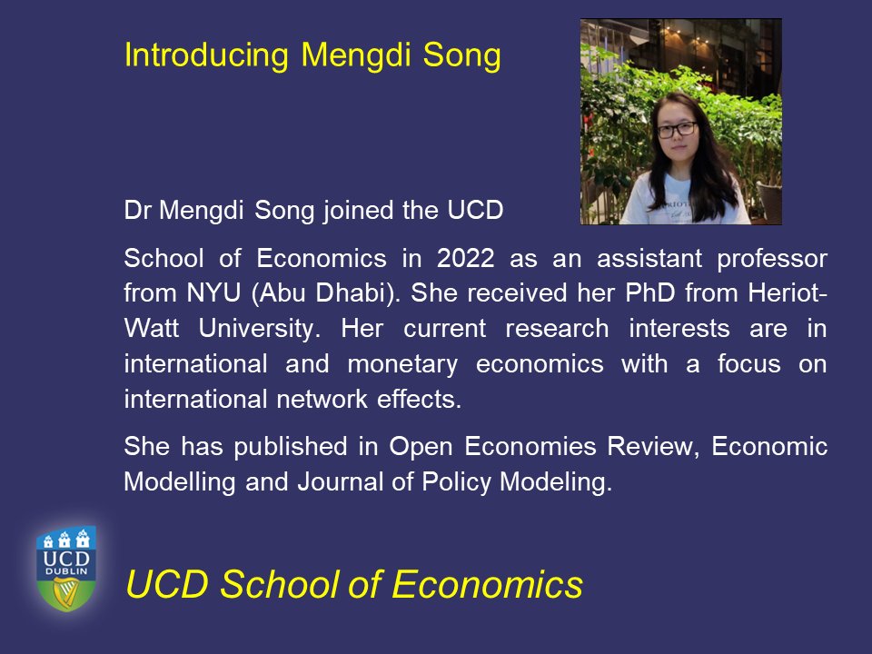 UCD Economics (@EconomicsUCD) on Twitter photo 2022-08-25 10:49:12