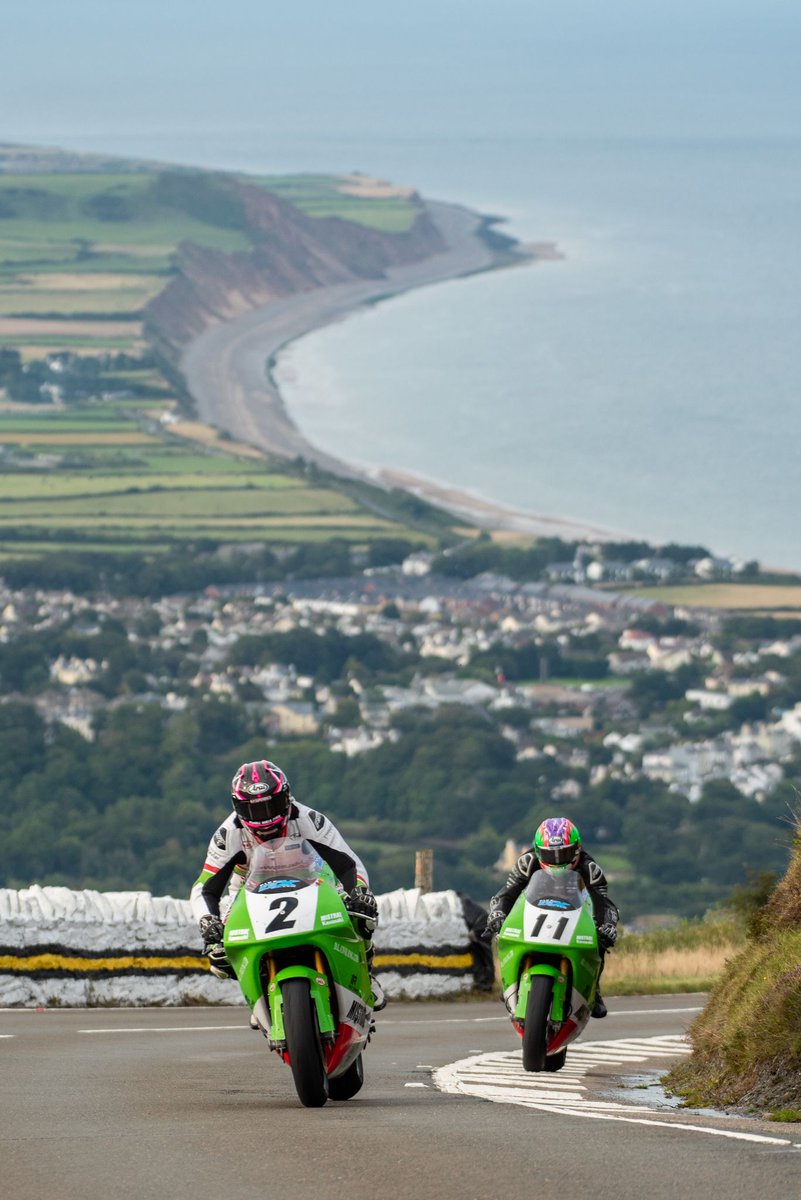 The <a href="/mistralracing1/">ian harrison</a> duo of <a href="/PaulJordan61/">Paul Jordan</a> and <a href="/michaelsweene65/">michael sweeney</a>, <a href="/ManxGrandPrix/">Manx Grand Prix Official</a>, #roadracing, #realroads, #realracing, #manxgp, Photo by <a href="/markspics1/">markspicsiom</a>