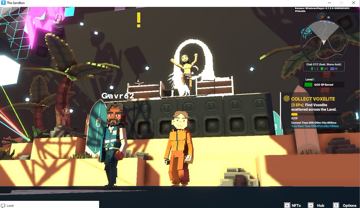 jungj9043's tweet photo. @TheSandboxGame @steveaoki I just participated in the #SandboxAlphaS3Giveaway for a chance to win 500 SAND! On stage with Steve Aoki, check out my screenshot below!
👇 https://t.co/IMPCkXcDQt