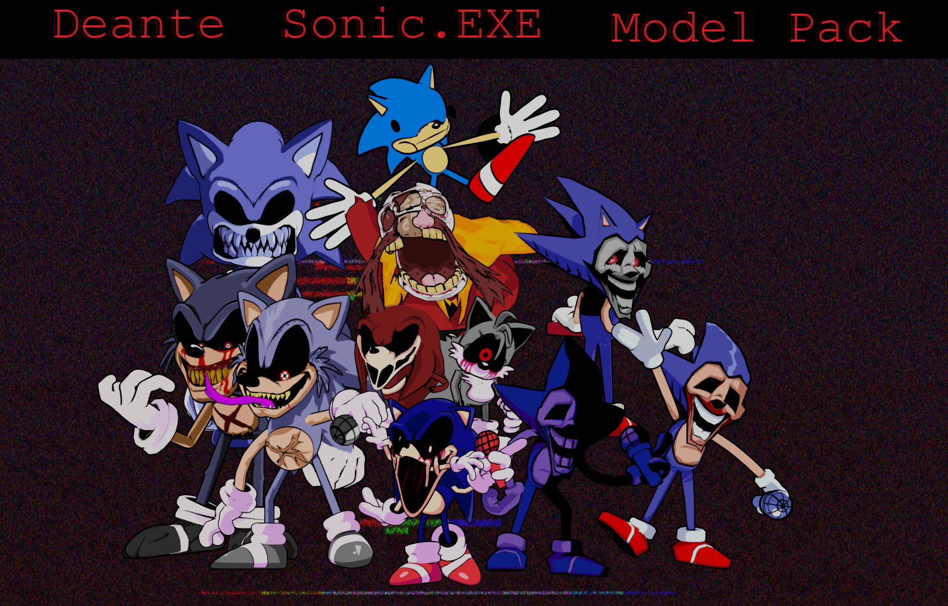 Sonic EXE FNF Pack 3