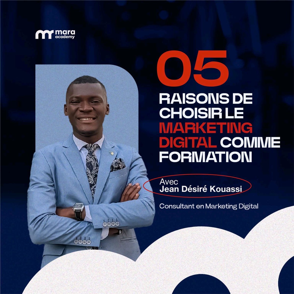jjbrou1's tweet photo. Découvre la valeur et l'importance du marketing digital avec Jean Désiré Kouassi

Cliquez sur ce lien: https://t.co/ejGP9LL2mb https://t.co/hPtCKi2B2p