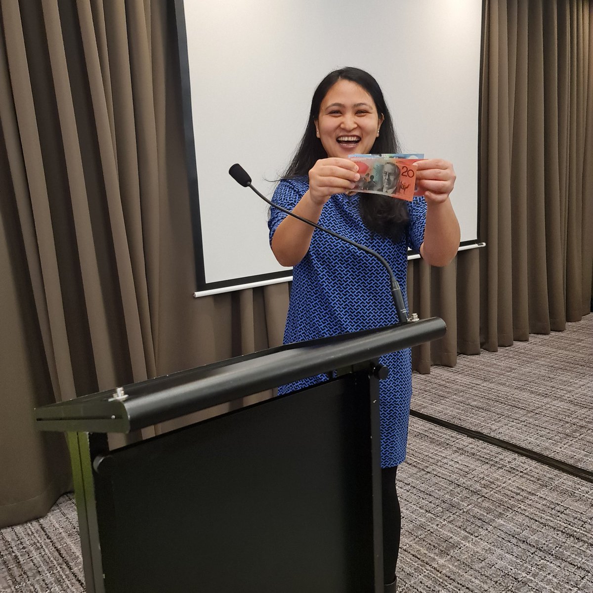 AGSA (@ausgrainscience) on Twitter photo Congratulations Smriti Shrestha from <a href="/MonashUni/">Monash University</a> in winning the one-minute student presentation award at #AGSA22 Congratulations Smriti Shrestha from <a href="/MonashUni/">Monash University</a> in winning the one-minute student presentation award at #AGSA22