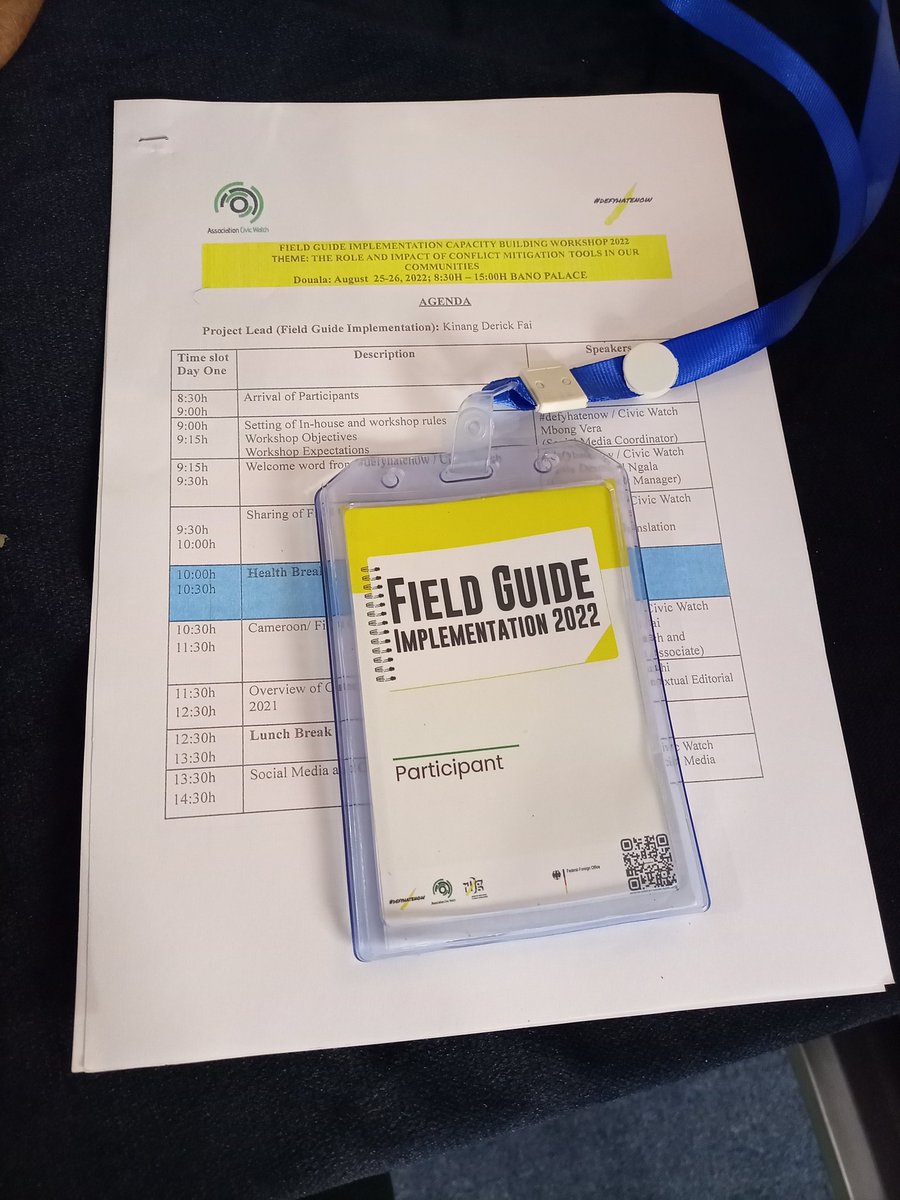 arsf01's tweet photo. La Vice-présidente de l'Association Réfugiés Sans Frontières @mvengcaroline participe à l'atelier sur le renforcement des capacités sur le Guide de terrain pour l'atténuation des discours haineux organisé par @DefyhatenowWCA implimenté par @civic_watch #UnCamerounSansHaine https://t.co/cBaQGimvq1