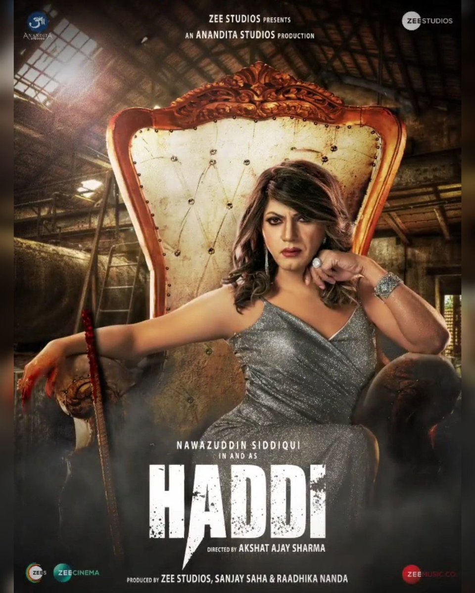RoPrads's tweet photo. HADDI our next!
Crime has a new avatar. 🔥 
#Haddi  Releasing in 2023.

#ournext #comingsoon... 

@Nawazuddin_S @akshatajay217  @adittyakashyap @rohanrohanmusic #rohanpradhan #SanjaySaha  #ananditastudio @ZeeStudios @zee5  @zeemusiccompany @ZeeCinemaChannel @WallsAndTrends https://t.co/n0dZuidsRc
