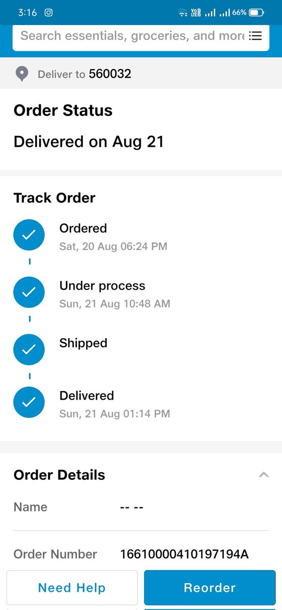 yunusimran's tweet photo. @JioMart @JioMart_Support @IndianConsumerF @DunzoIt it's been more than 3 days now nothing has been done from your side pathetic service this is the last time if not resolved than bye bye jiomart for ever https://t.co/fKTVc31sBY