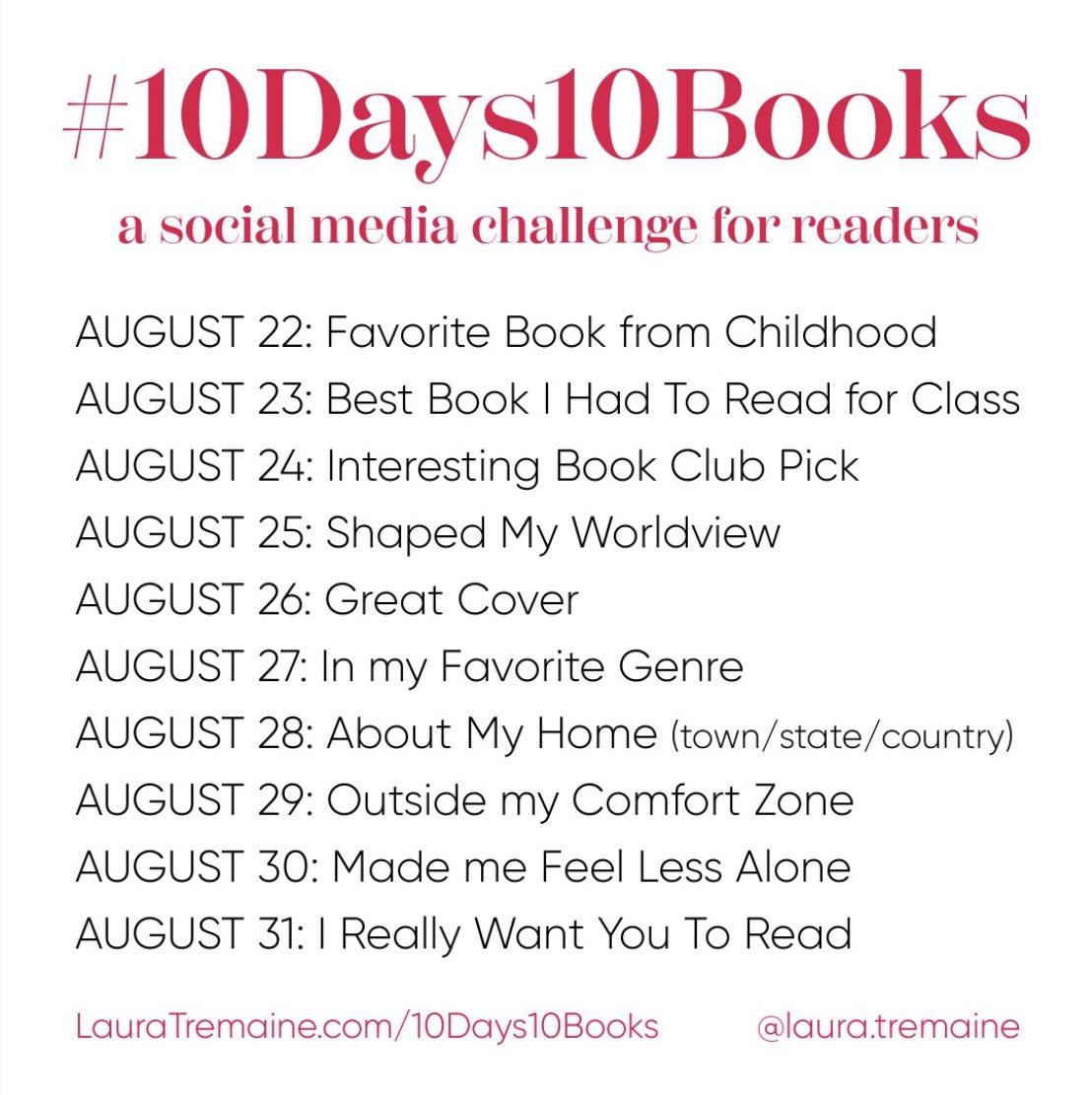 #10Days10Books