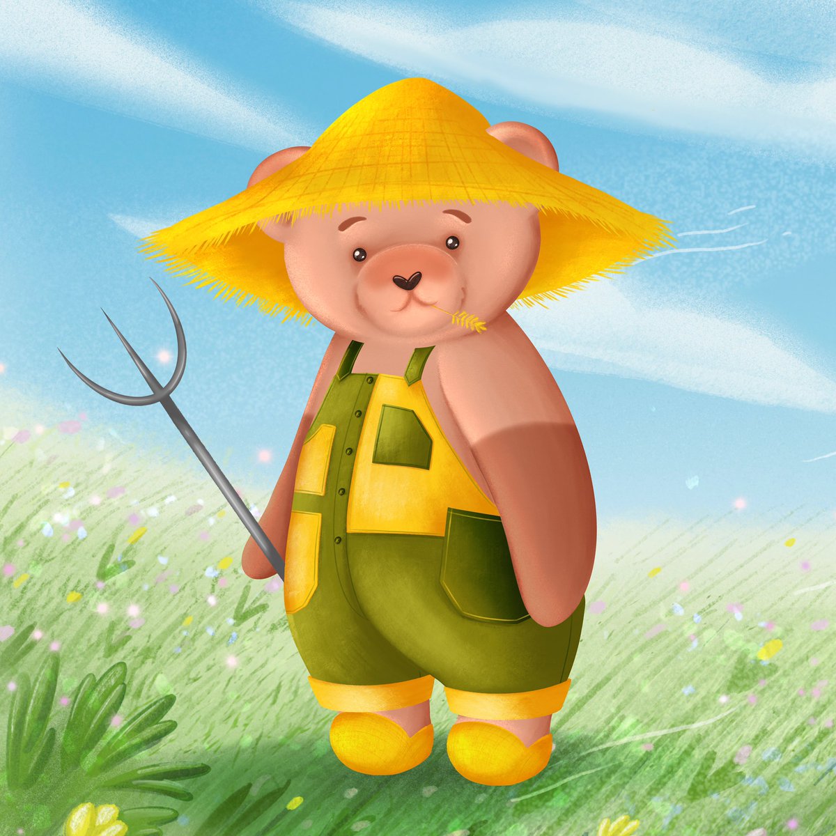 grini_me's tweet photo. The bear farmer grows the best vegetables in the area. For real eco-products, contact him.

026 bear farmer - 0.06 ksm

https://t.co/KJiBOqvnEU

#art #nft #nftart #rmrk #Polkadot #nftcreator #ksm #kusama #character #bear #farmer #dot https://t.co/43lTUdbbJE