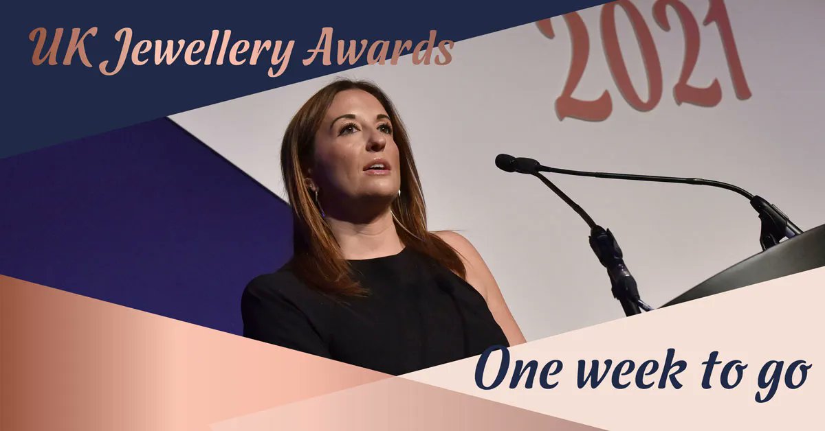 ONE WEEK TO GO until the UK Jewellery Festival &amp; UK Jewellery Awards, in association with @BettsMetals. The festival offers a unique buying opportunity at a pivotal time of year held alongside the UK’s most prestigious trade awards event. Register at: buff.ly/38JISMh
