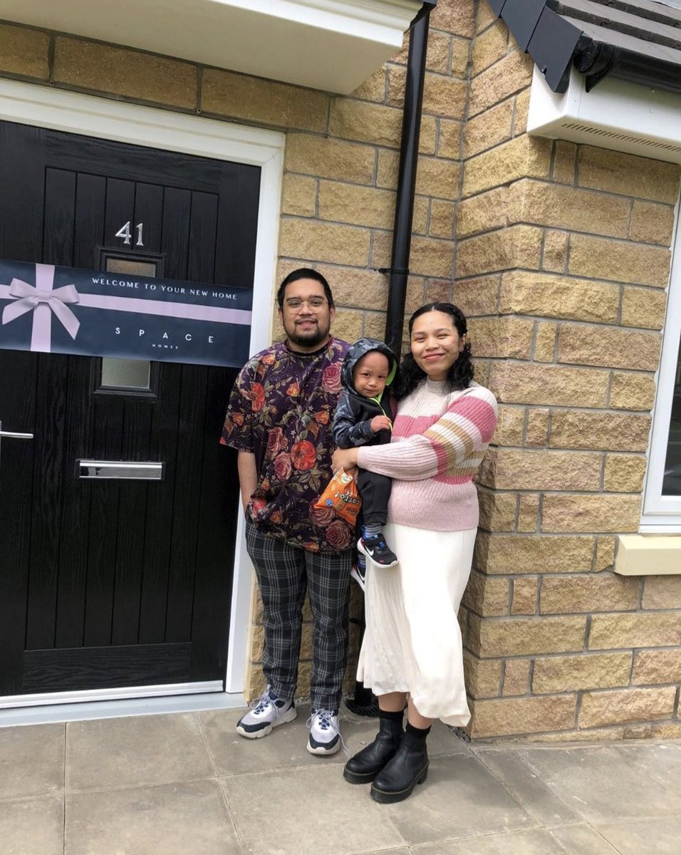 SpaceHomes_'s tweet photo. Congratulations to the Saberon family on buying their first family home! 

“Buying our first home with Space Homes was amazing. We still can’t believe how easy it was to apply for and reserve our chosen property…two months later, we had our keys!" https://t.co/2PVkmrGZJV