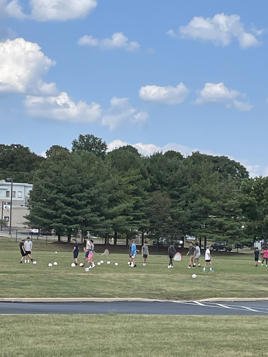 Seeing all the activities going on around the campus is rewarding to the Grounds team. All the preparation and maintenance that goes on all year for our AWESOME athletes makes it all worth it when we see the fields being used. Good Luck to all teams! Make us Proud!#wyasd #wyproud