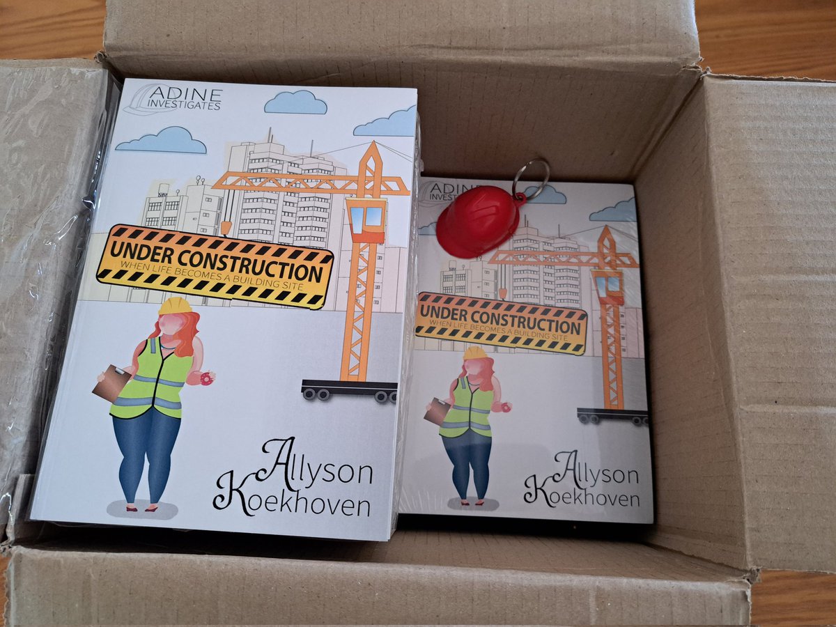 allysonkwrites's tweet photo. Surreal moment. Printed copies of my book Under Construction have arrived! https://t.co/xE5PxQwDTQ