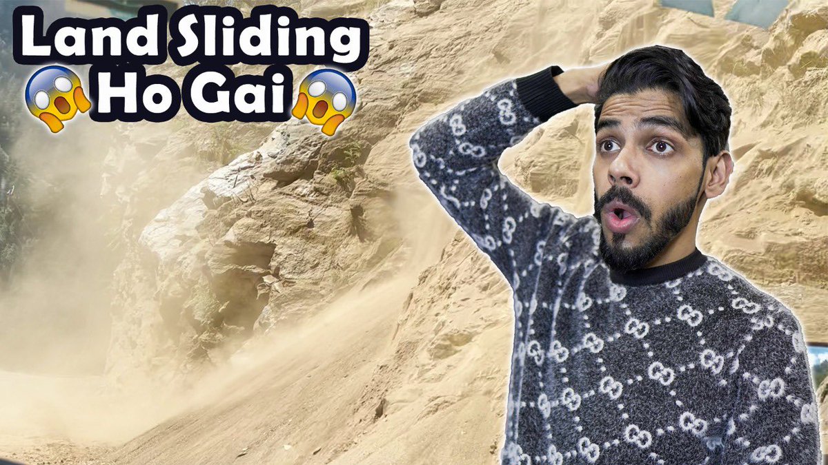 Mithii_Mithii's tweet photo. Land Sliding Ho Gai π± - Bal Bal Bach Gay
https://t.co/PkatHZumJy
#vlog #mithimithi https://t.co/hz2t6h38dY