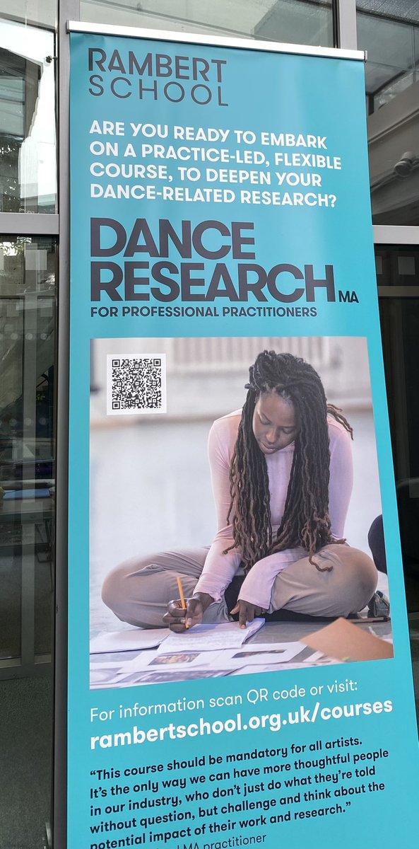 rambertschool's tweet photo. Delighted to welcome Dance Artist Chevon Edwards to @rambertschool to share her final research project today! We will be sharing some of her process this afternoon! #MA #DanceResearch #Postgraduate #PracticeLedResearch https://t.co/ImKNpgt3cI