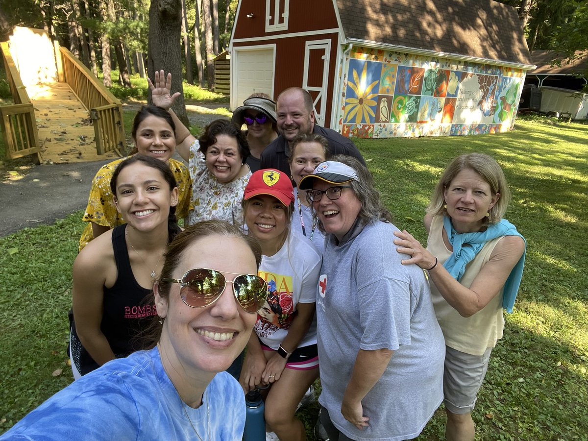 Spent yesterday morning at the Smith Center with my WGES colleagues. What a great way to build community and kick off an exciting new school year! <a href="/WGES_mcps/">Washington Grove ES</a>