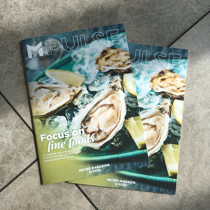 METRO_News's tweet photo. Take a glimpse at our freshly published #MPULSE magazine! Oysters, haute cuisine, fusion kitchen &amp; food trends - this issue is all about #gourmet!👨‍🍳🍽  Hungry for more? Download the current issue here or check out MPULSE online at https://t.co/NdqeqqrbHI /nr
