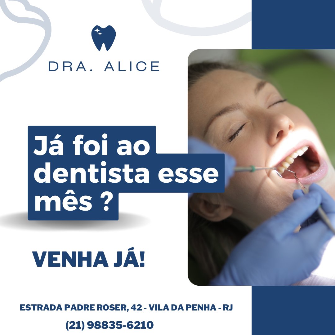 sarajudaoficial's tweet photo. Não perca mais tempo, entre em contato com a Dra. Alice! 😉
.
.
.
.
#dente #dental #dentes #dentist #explore #explorer #explor #dentes #limpos #dentista #google #dentistas #dente #dentesbrancos #limpeza https://t.co/R8kbpLP3H8