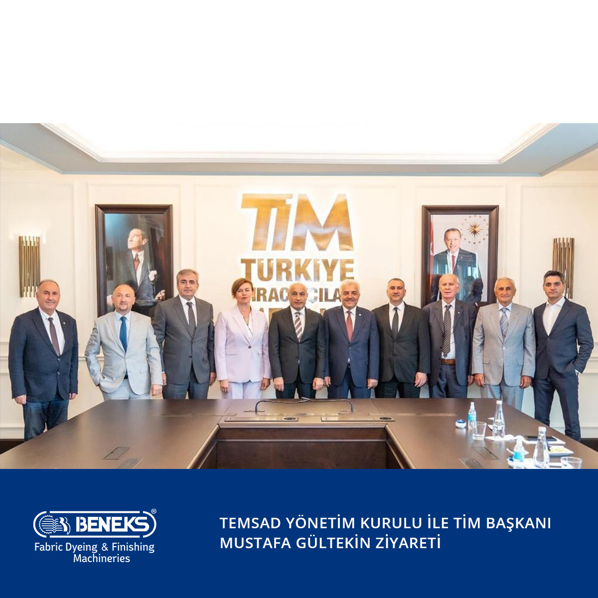 BeneksM's tweet photo. TEMSAD Yönetim Kurulu ile TİM Başkanı Mustafa Gültekin Ziyareti https://t.co/QgSIorG27E