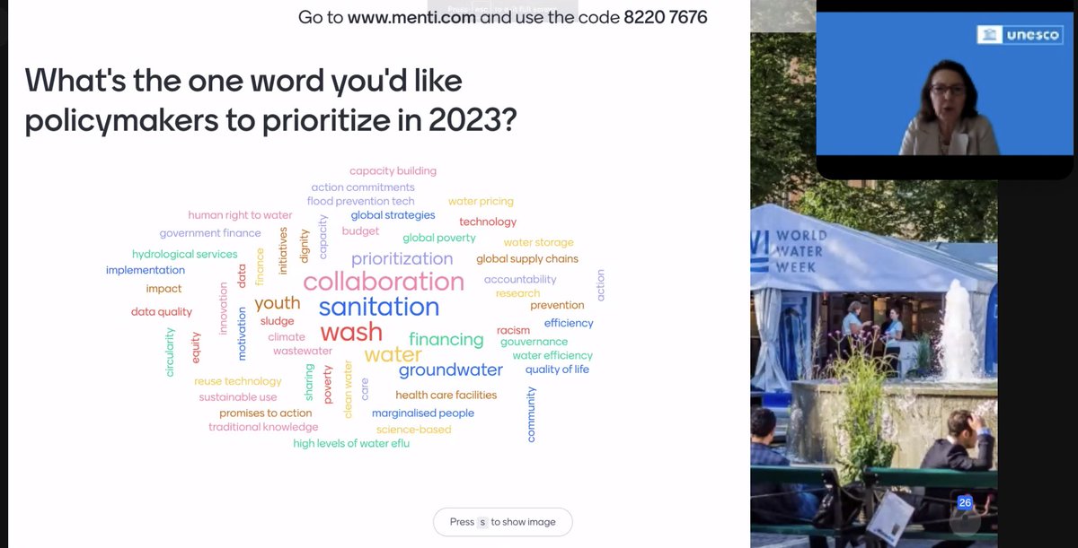 eWASH_news's tweet photo. In 2023, policy makers should prioritise #WASH 
@paneieiphyoe @UNESCO @GodfreyAmaka 

#WWWeek  #WorldWaterWeek #WWWeek2022 #WorldWaterWeek2022 https://t.co/baszDJX3O7