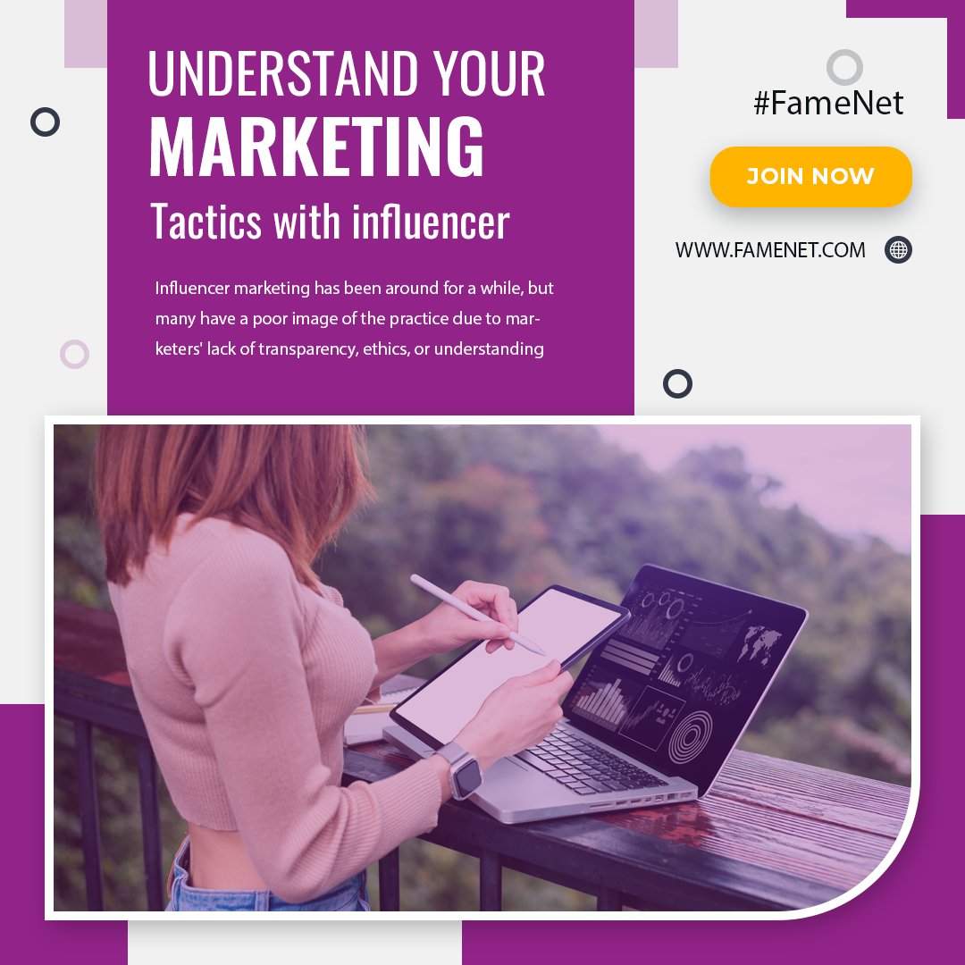 FameInfinity_'s tweet photo. Understand your marketing tactics with Influencers.

Influencer marketing has been around for a while, but many have a poor image of the practice due to marketers' lack of transparency, ethics, or understanding.
Click here to visit: https://t.co/iPcRQSPWBQ https://t.co/4VzklL7Y0r