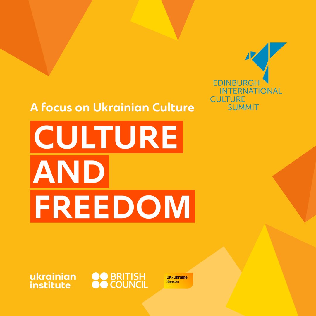 uaBritish's tweet image. Tomorrow, 26th August, is The @CultureSummit opening. It aims to inspire positive change in cultural policy and investment.

The general public can tune into a panel discussion on Culture and Freedom with a focus on Ukraine on Friday 26 August at 17:30 BST #CultureSummitLive. ...