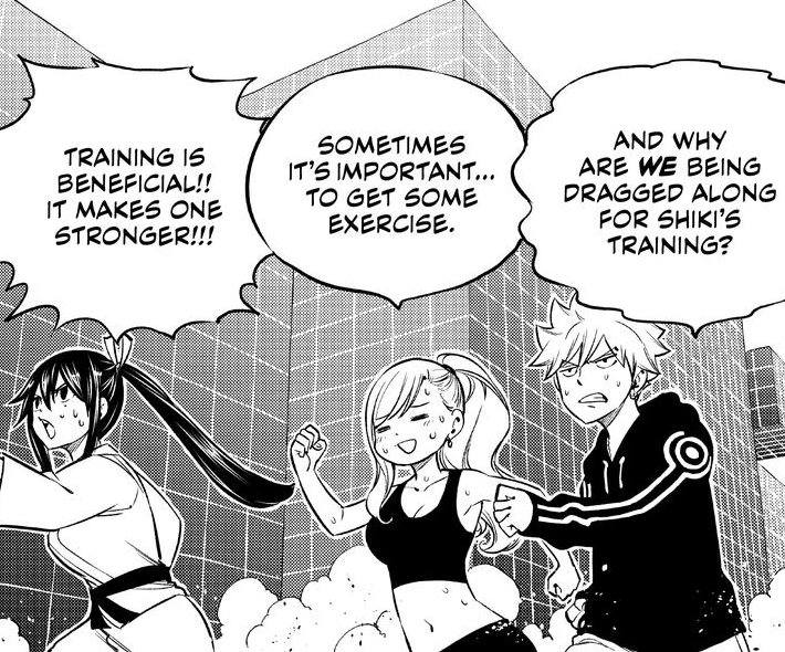 Evildeadfan102's tweet photo. I re read Eden's Zero chapter 131. 
#edenszero #chapter131 https://t.co/pTqOLa0AfR