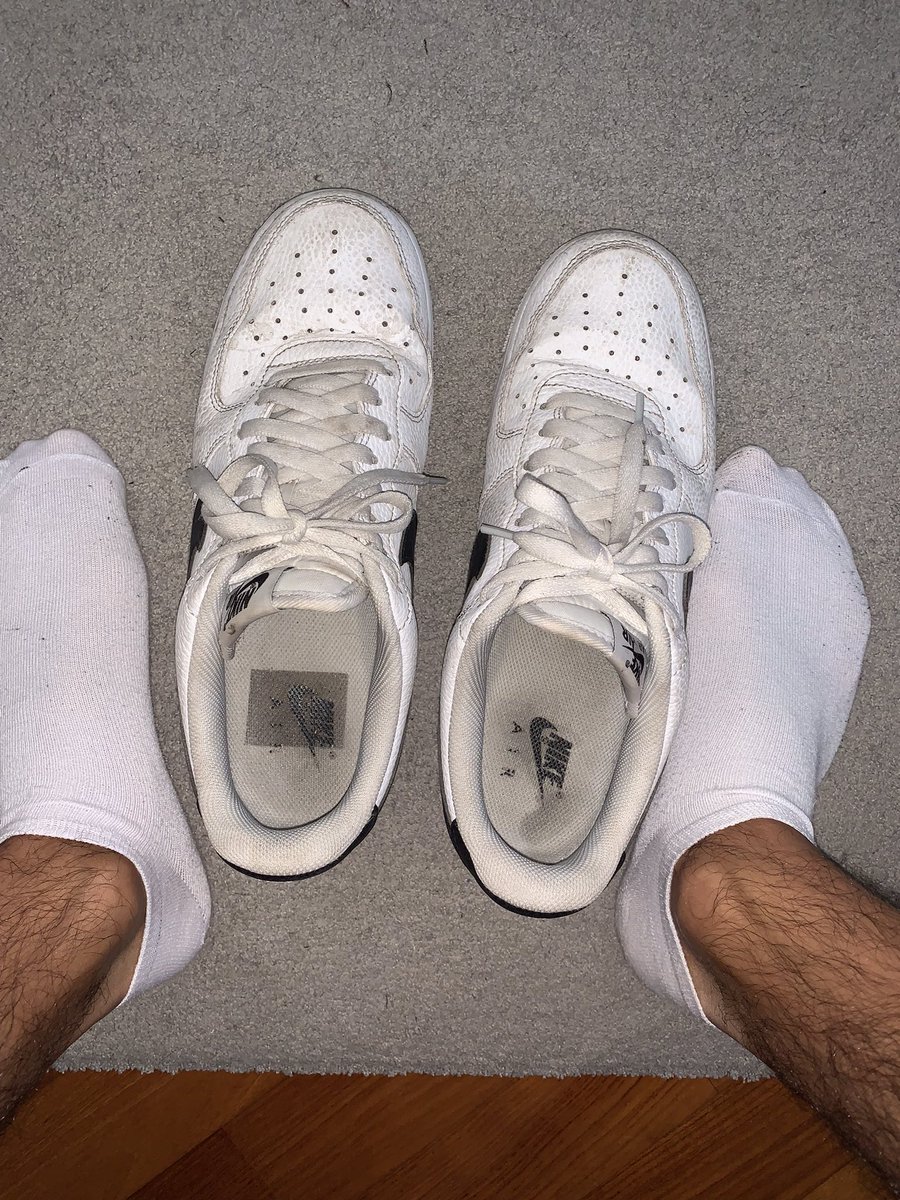 6Nikeboy's tweet photo. Worn the whole summer🥵
Insoles are already compromised 😂💦💦💦💦 https://t.co/uZWyglZlVd