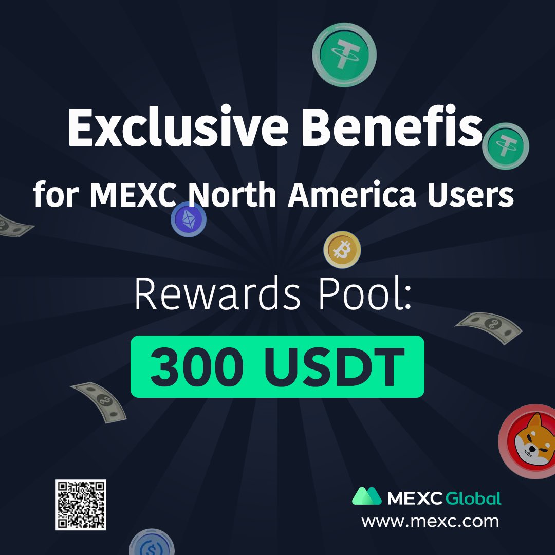 Alpha_MEXC's tweet photo. 25/8 Daily 300 USDT #Giveaway for MEXC North America Users🌟

❗Notion:This campaign is limited to North American users of MEXC.

✅ Follow Twitter：@MEXC_NA 
✅ Like&amp;RT
✅ Comment&amp;Tag 5 friends

👉Fill the form (American users): https://t.co/8QjrnHD7DU

#Airdrops #MEXCNA https://t.co/zcfaYomhTw