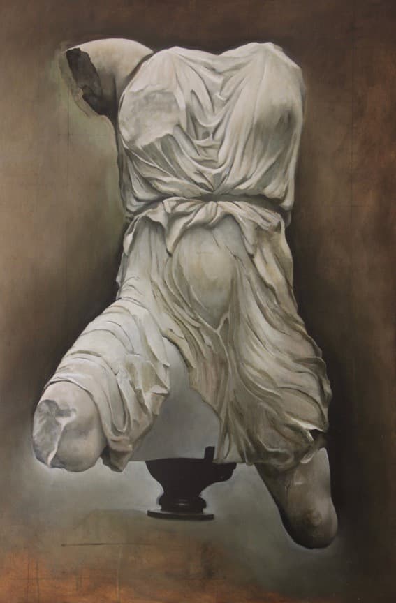 BCRPM's tweet photo. Tomas Watson's new exhibition is entitled "Trunk: Form and Metamorphosis", and opens tomorrow on 26 August 2022, at the Natural History Museum of the Petrified Forest in Sigri, #Lesvos. 
1/2

 #art #philhellene #ParthenonMarbles https://t.co/AApsPBbE6n