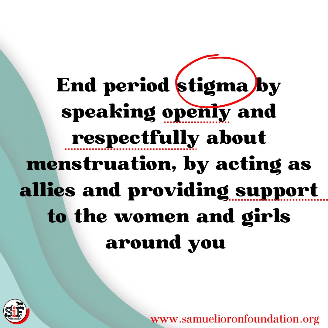 samuelioron_NGO's tweet photo. #endperiodstigma #stopperiodshaming #periodsarenotdirty https://t.co/P67gtUXDWh