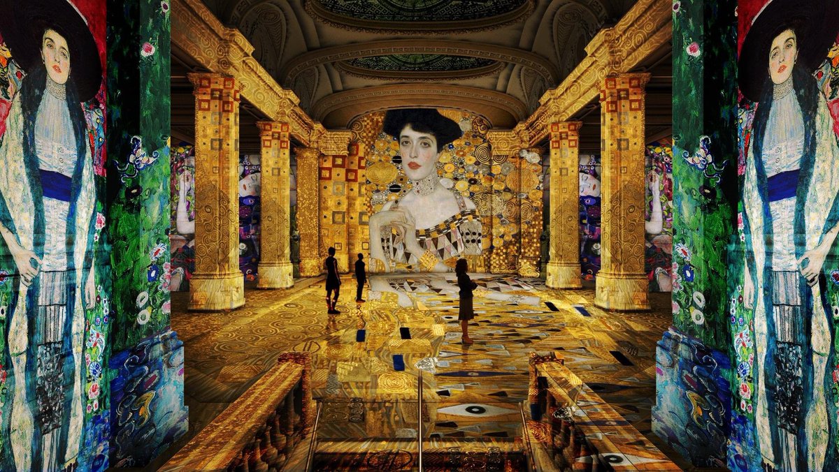 Stain glass ceilings have been restored, gift shop shelves are stocked, the bank vault has been unlocked and re-opened… Less than 3 weeks to go 🌟 halldeslumieres.com