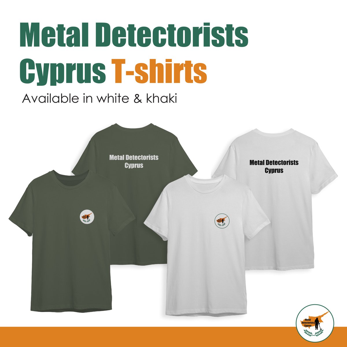 detectoristscy's tweet image. We are happy to announce our new t-shirts and caps! 😍🥳 They come in White and khaki colours, in sizes S, M, L, XL, and XXL. You can use our page's messenger to place your orders: m.me/metaldetectori…