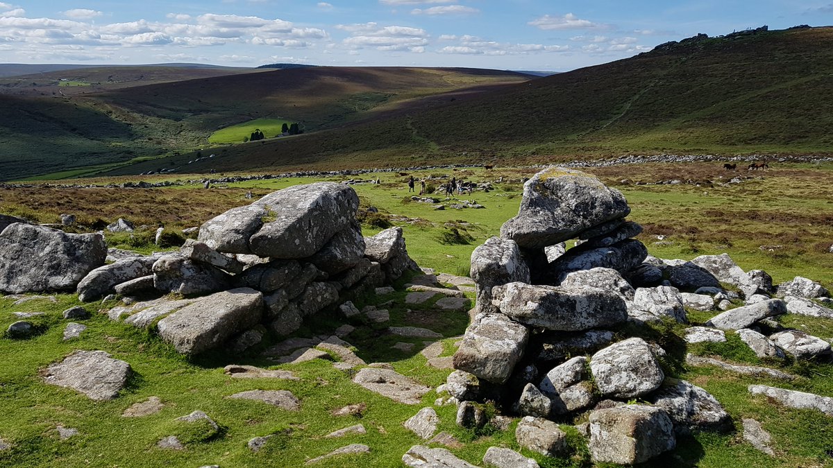 Holiday in Dartmoor on Twitter "Grimspound on Dartmoor https//t.co