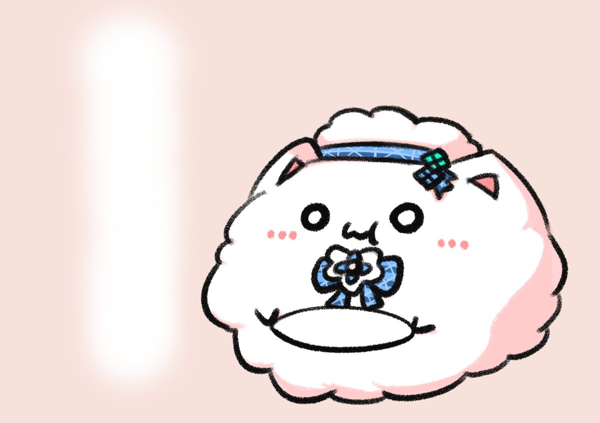 以前のデブ雪民のバリエーションです。
好きな料理を持たせてあげてください。
…ごはんまだ?
 #LamyArt 
