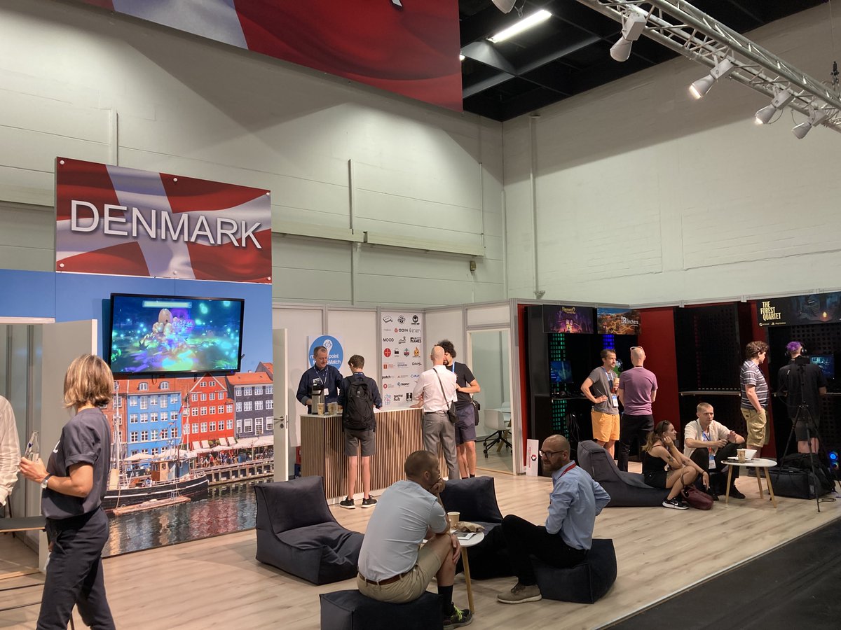 Visit the Game Hub Denmark booth in the Danish section! #gamescom2022