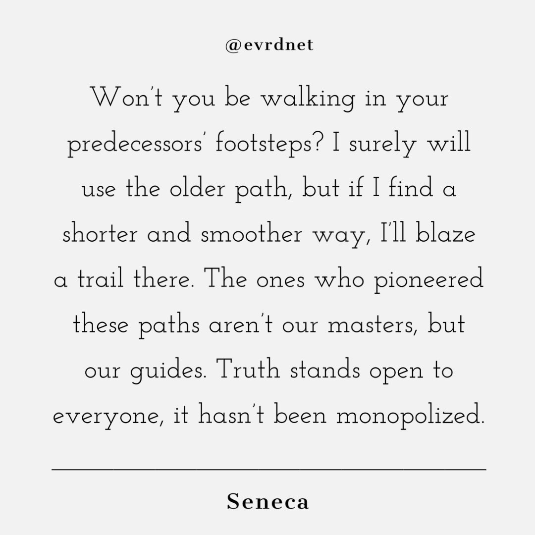 EVRDnet's tweet photo. “Truth stands open to everyone, it hasn’t been monopolized.”

The last line really resonated with me this morning. Found in The Daily Stoic by @RyanHoliday https://t.co/C5YYzkPeNX