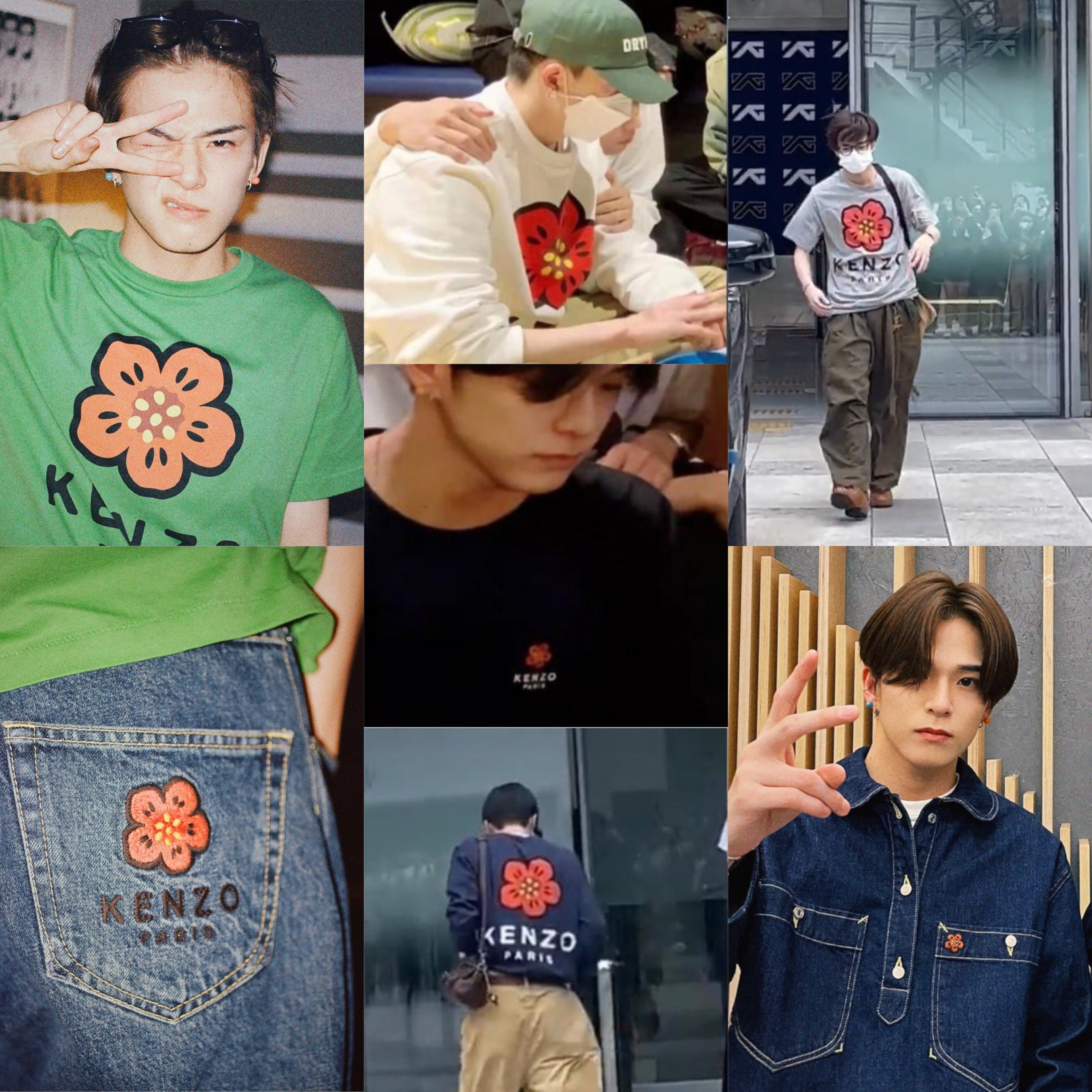 Kenzo top asahi shoes