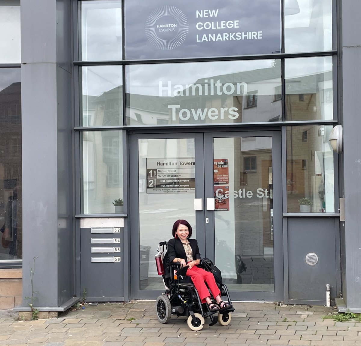 GlasgowPam's tweet photo. Ready in Hamilton for todays #FightingChances tour.
If you’re joining us, it’s the North Lanarkshire College buzzer on the door, and we’re 2nd floor. https://t.co/Nm2rfHjjUH
