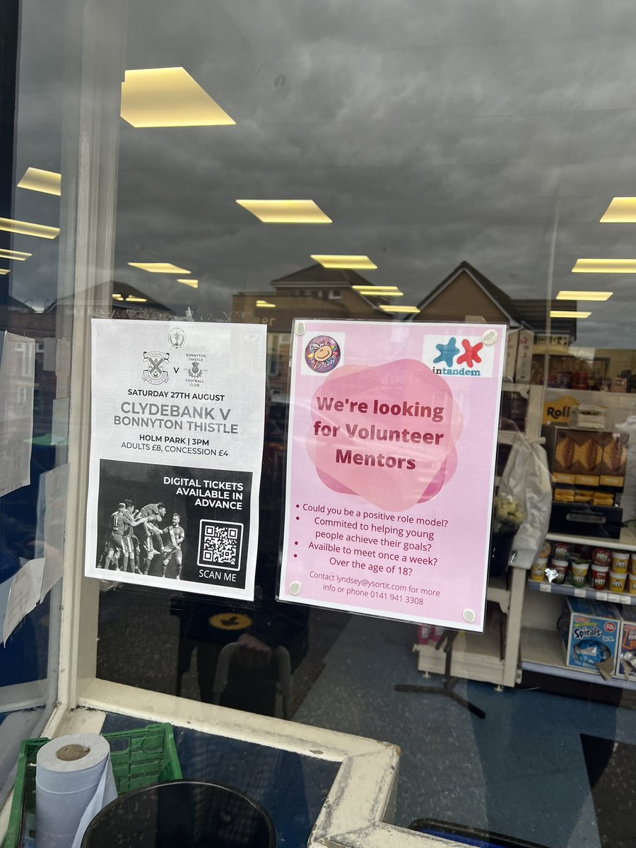 Big thanks to @coopkilbowie & Bankie Bites for letting me put up my posters🥰 #Community #VolunteerRecruitment #BuildingRelationships @ysortit @AllisonYSortIt @PamYSortIt @Lachlanysortit @ScotMentoring